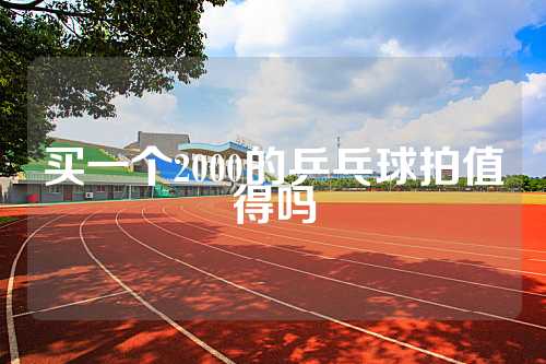 买一个2000的乒乓球拍值得吗