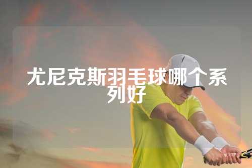尤尼克斯羽毛球哪个系列好