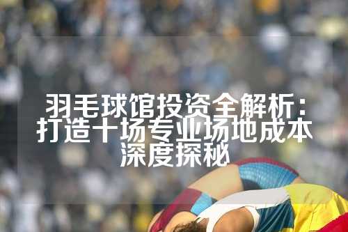 羽毛球馆投资全解析：打造十场专业场地成本深度探秘