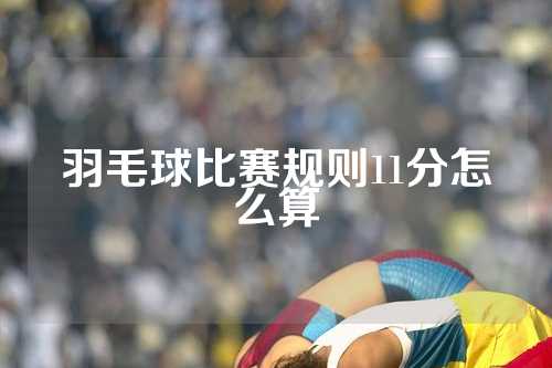 羽毛球比赛规则11分怎么算