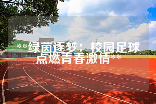 **绿茵逐梦：校园足球点燃青春激情**