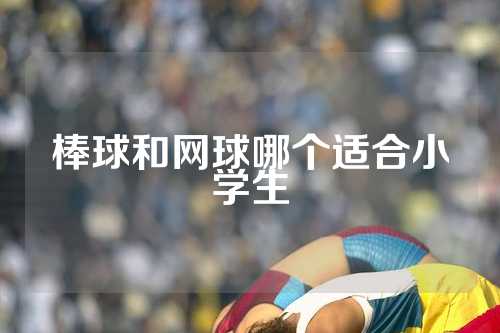 棒球和网球哪个适合小学生