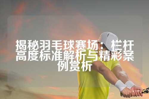 揭秘羽毛球赛场：栏杆高度标准解析与精彩案例赏析