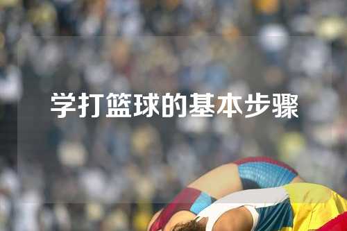 学打篮球的基本步骤
