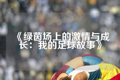 《绿茵场上的激情与成长：我的足球故事》