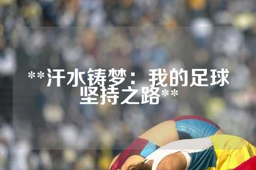 **汗水铸梦：我的足球坚持之路**